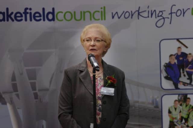 Betty Rhodes was among a group of West Yorkshire councillors whose intervention forced a rethink.