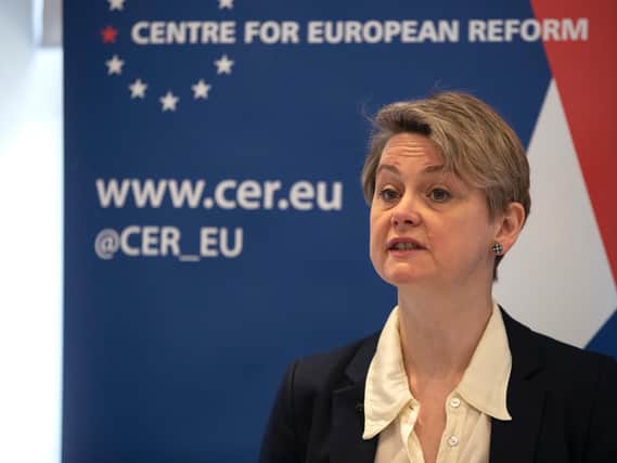Yvette Cooper is leading a cross-party group of MPs in an effort to prevent a No-Deal Brexit.