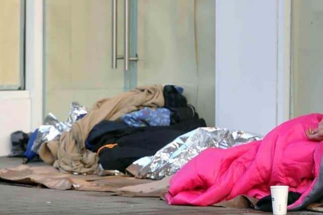 Government figures estimate there are seven people sleeping rough in Wakefield each night