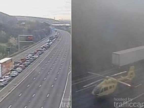 There are major problems for anyone using the M1 this morning.