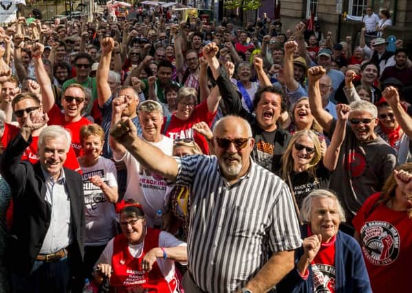 With Banners Held High march in Wakefield, 2018. Copyright Neil Terry Photography.