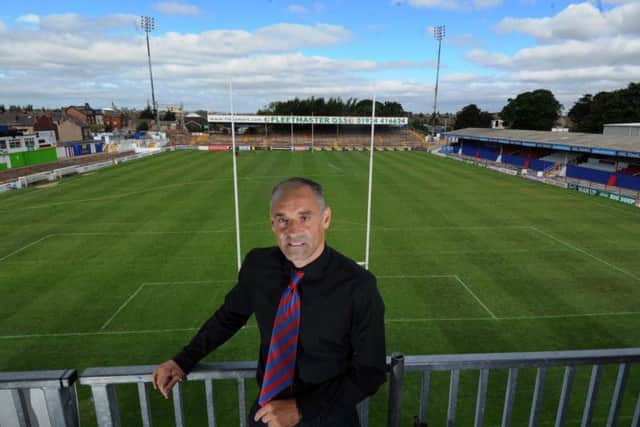 Trinity chief executive Michael Carter said Belle Vue's previous owners would not accept anything less than 3m for the ground.