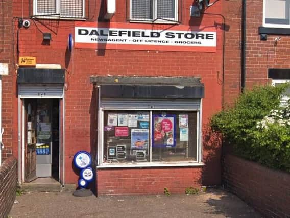 Dalefield Store in Normanton