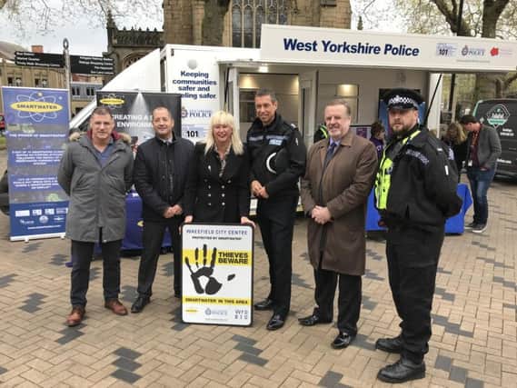 Wakefield Police and Wakefield BID are to supply the clear, colourless SmartWater solution to selected Night Marshals operating in city centre pubs and bars.