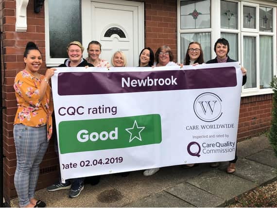 Staff at the care home are celebrating after the CQC upgraded its assessment of the home