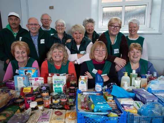 Knottingley Food Bank say referrals are on the rise.