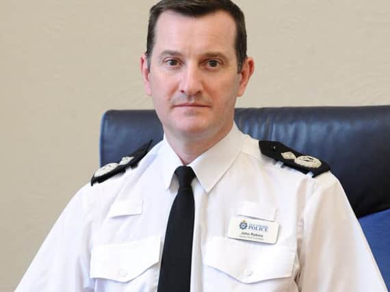 Temporary Chief Constable of West Yorkshire Police, John Robins.
