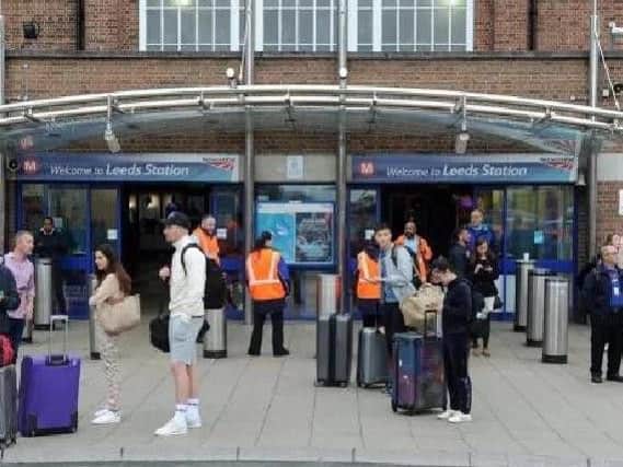 Services in and out of Leeds Station are expected to be disrupted for the majority of today.