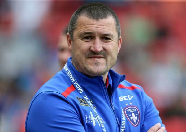 Wakefield Trinity head coach Chris Chester: Used to upsets.