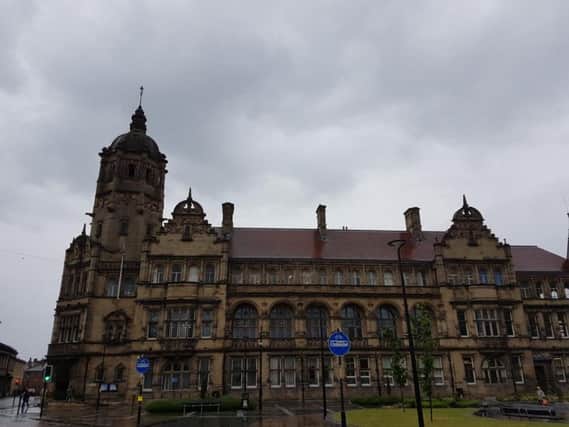 County Hall in Wakefield, in the city's civic quarter.