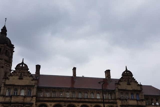 The building's roof is at risk of caving in unless it is repaired, a report says.