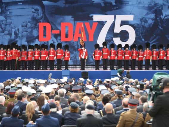 UK's main D-Day commemoration in Portsmouth.