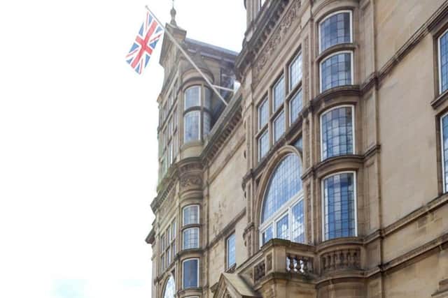 Union Flag outside Wakefield Town Hall