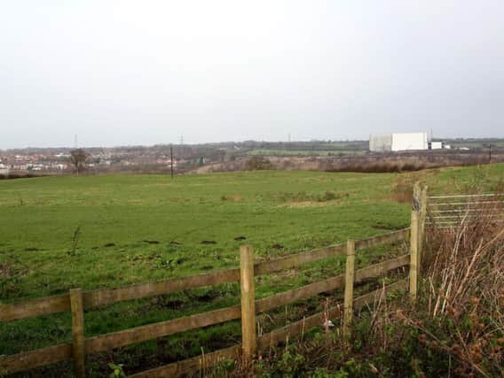 Land off Newmarket Lane in Stanley, where a new community stadium was given planning permission in 2012.