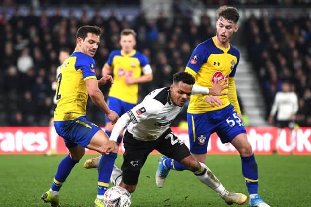Duane Holmes in action for Derby County last season. PIC: Michael Regan/Getty Images.