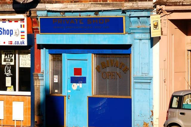 The Private Shop, pictured in 2006, has suffered as adult entertainment moved online.