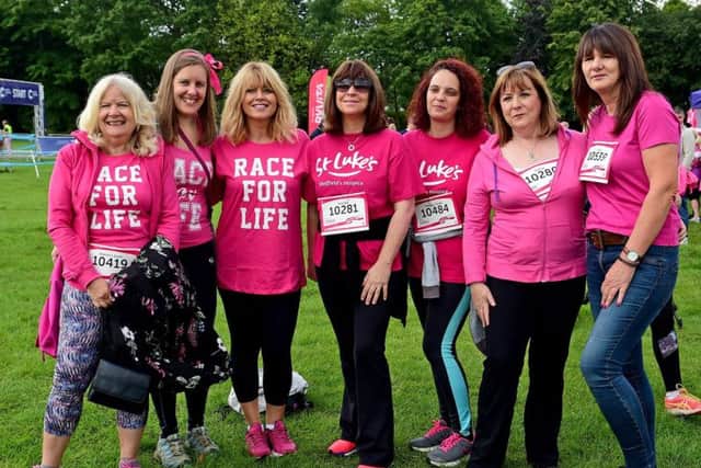 ITV Calendar's Christine Talbot also joined the Race for Life in Wakefield.