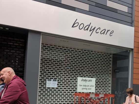 Wakefield's Bodycare is set to relocate to Trinity Walk.