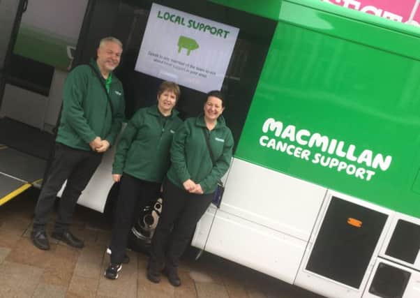 MacMillan mobile information and support team.