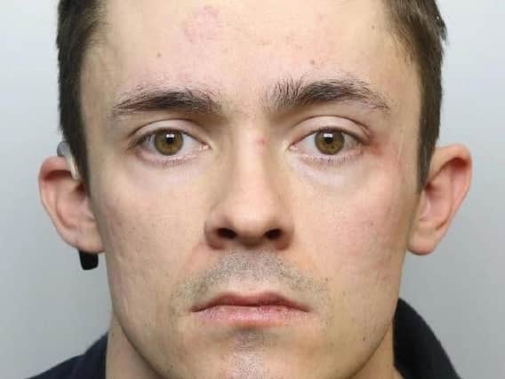 Luke Merry was jailed for two years for climbing under seats and sexually assaulting two girls as the watched Dumbo.