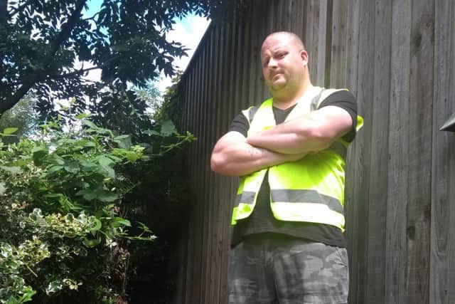 ACTION NEEDED: Members of Wakefield East Residential Association want an area of land on Marsh Way cleaned up.