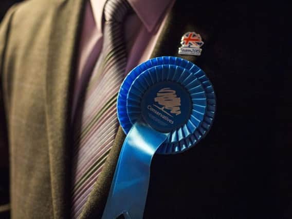 The chairman of the Wakefield Conservative Association said on Monday that three local councillors had been suspended by the party's head office.