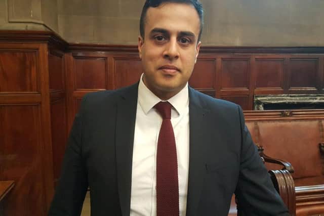 Local group leader Nadeem Ahmed said he did not know who the trio were, but said he'd not been told by head office to suspend anyone from the Wakefield Council opposition group.