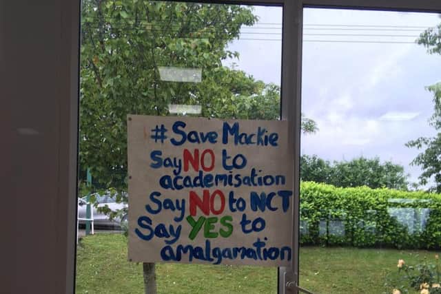 Parents want to keep Mackie Hill partnered with Kettlethorpe High School. Picture by Catherine Holmes.