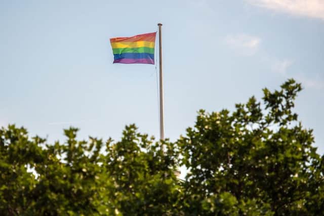 A rainbow flag will fly at Ossett Town Hall this weekend, as part of a project to increase LGBTQ+ visibility in the town.Photo by Carl Court/Getty Images