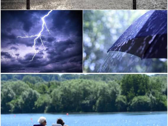 The Met Office says heavy rain and possible thunderstorms are on their way to Wakefield - but the sun will be making a welcome return this weekend.