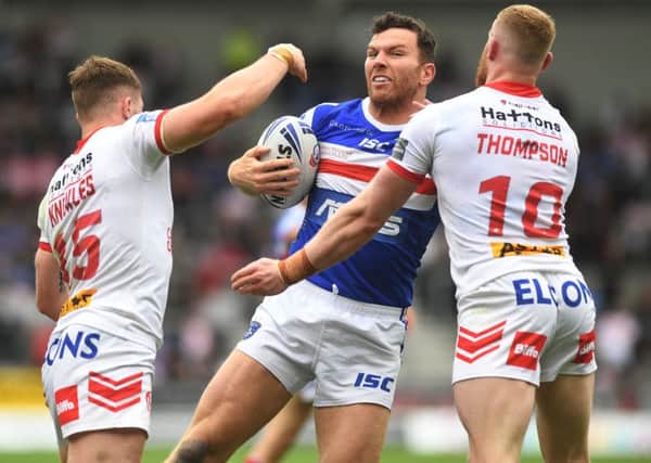 Wakefield Trinity forward Keegan Hirst is out of contract at the end of the season. PIC: Jonathan Gawthorpe/JPIMedia