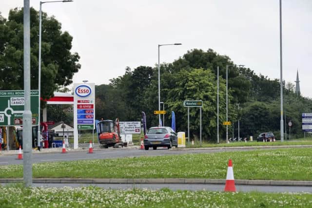 A planning application has been submitted to improve the roundabout's layout and make it more pedestrian-friendly.