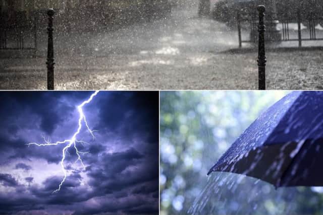 We could see thunderstorms this weekend.