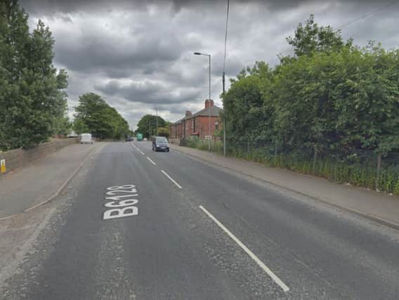 Three vehicles were involved in the collision on Owl Lane, Ossett, last night. Picture: Google Maps.