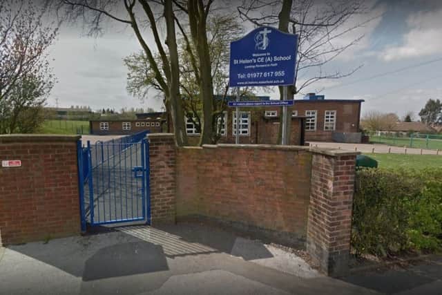 St Helen's Primary School in Hemworth say their new leadership is showing promise. (Google)