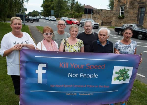 SAFETY: Campaigners are calling for speed restrictions to be enforced in Ackworth after two people died in a car crash last month.