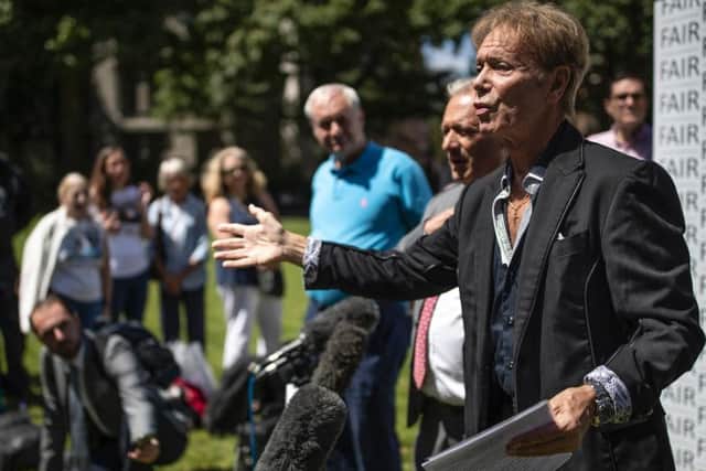 Sir Cliff Richard is among those to have called for pre-charge anonymity for those accused of sex offences.