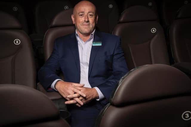 The Ridings Centre Manager Lee Appleton at the new Reel Cinema Wakefield, which will open on August 16.