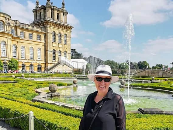 Karen at Blenheim Palace