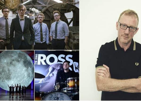 Fly me to the moon: Public Service Broadcasting, Dave Rowntree and Ross Jarman will be taking to the stage at the festival.