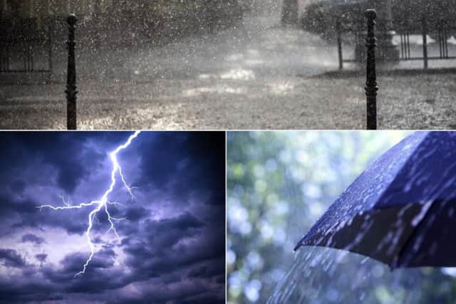 There'll be more rain, thunderstorms and possible hail forecast this week.