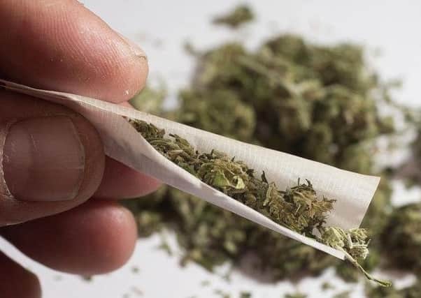 Residents have complained about the strong smell of cannabis in the area.