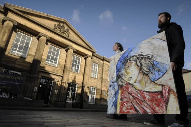 Pontefract Magistrates Court is to be transformed into a Antique Market..Managers Michael Cairns and Jodie Goodall are pictured..30th November 2018..Picture by Simon Hulme