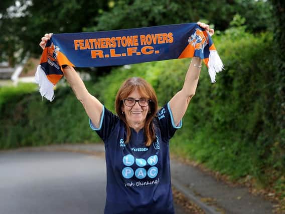 Barbara Wilford  reveals how she spent nearly 20 years raising funds for her rugby club, Featherstone Rovers, and supporting its community work.