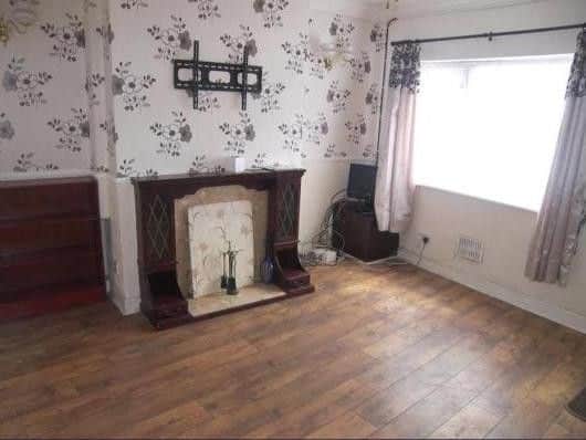 Union Street, Hemsworth. For sale by auction on September 4, 2019, with a guide price of 30,000. Two bedroom terrace with two reception rooms and a porch.