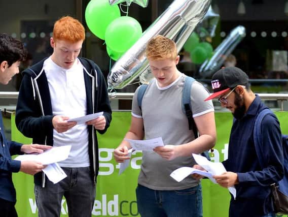 These are all the A-Level results from across the Wakefield district for Thursday, August 15, 2019.