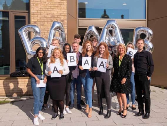 Wakefield College has achieved another 'strong set' of A-Level results, with pupils celebrating an overall pass rate of 96 per cent.