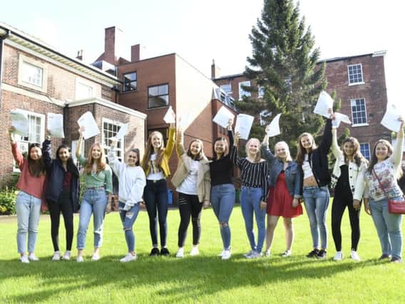 Wakefield Girls' High School are celebrating a 100 per cent pass rate for their A-Level students.