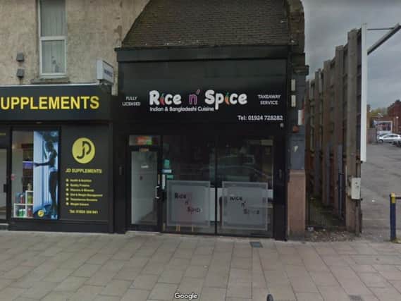 Rice n Spice, on Kirkgate, Wakefield. Picture: Google Maps.