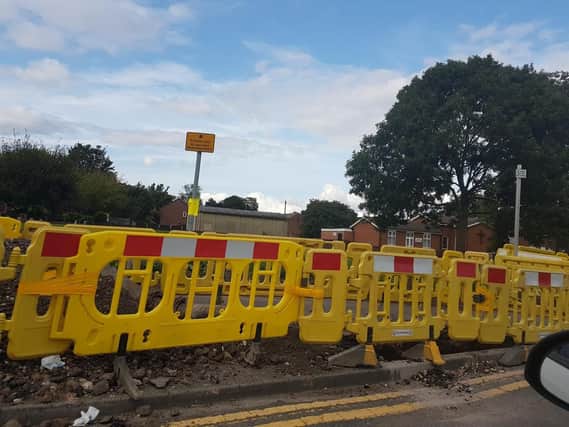 Stanley Road will be closed for two weeks while hundreds of metres of pipes are replaced.